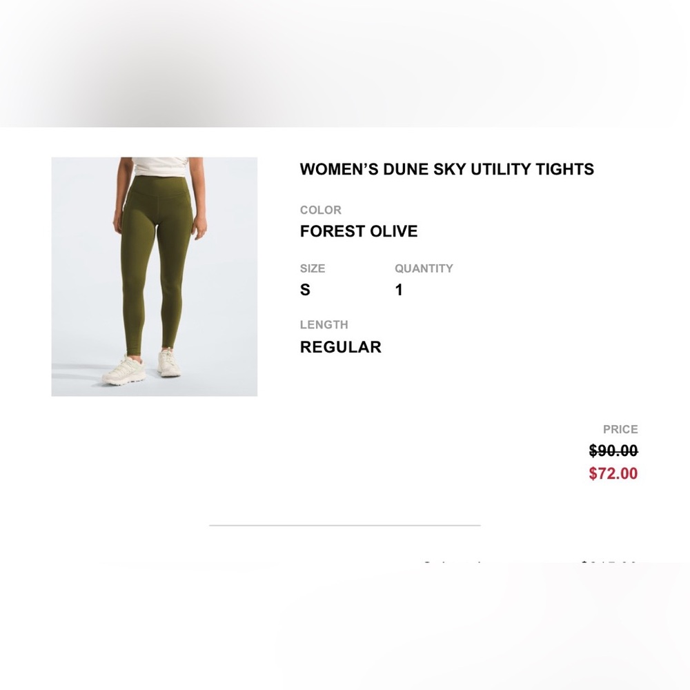 TNF utility leggings